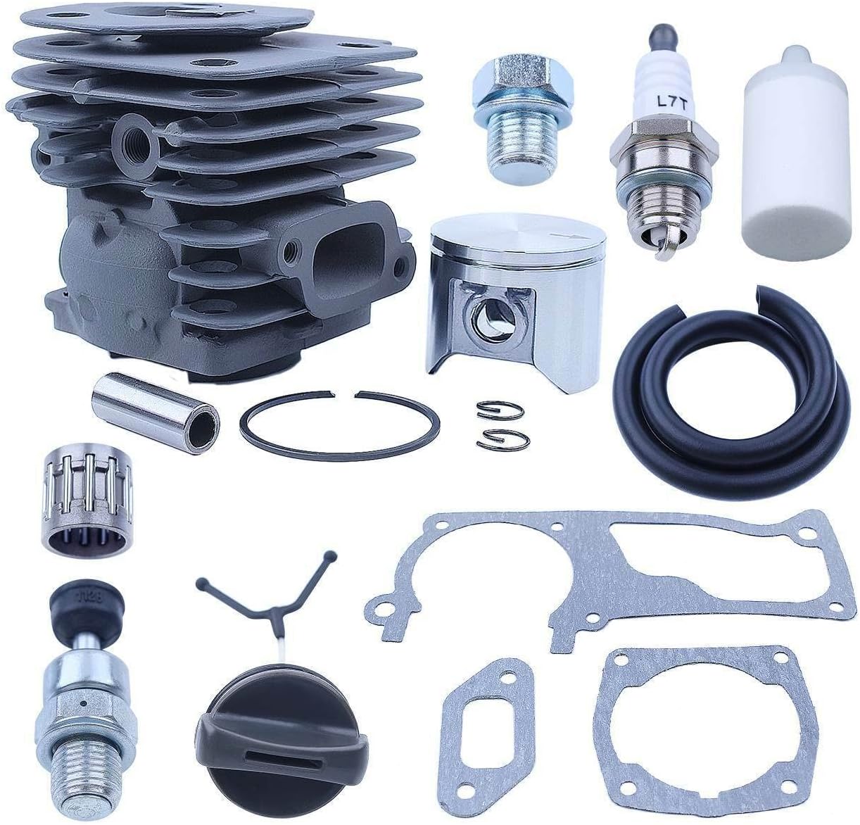 Replace Parts for Machine 47mm Cylinder Piston Pin Ring Kit for Husquarna 357 357XP Chainsaw 537 24 85-04