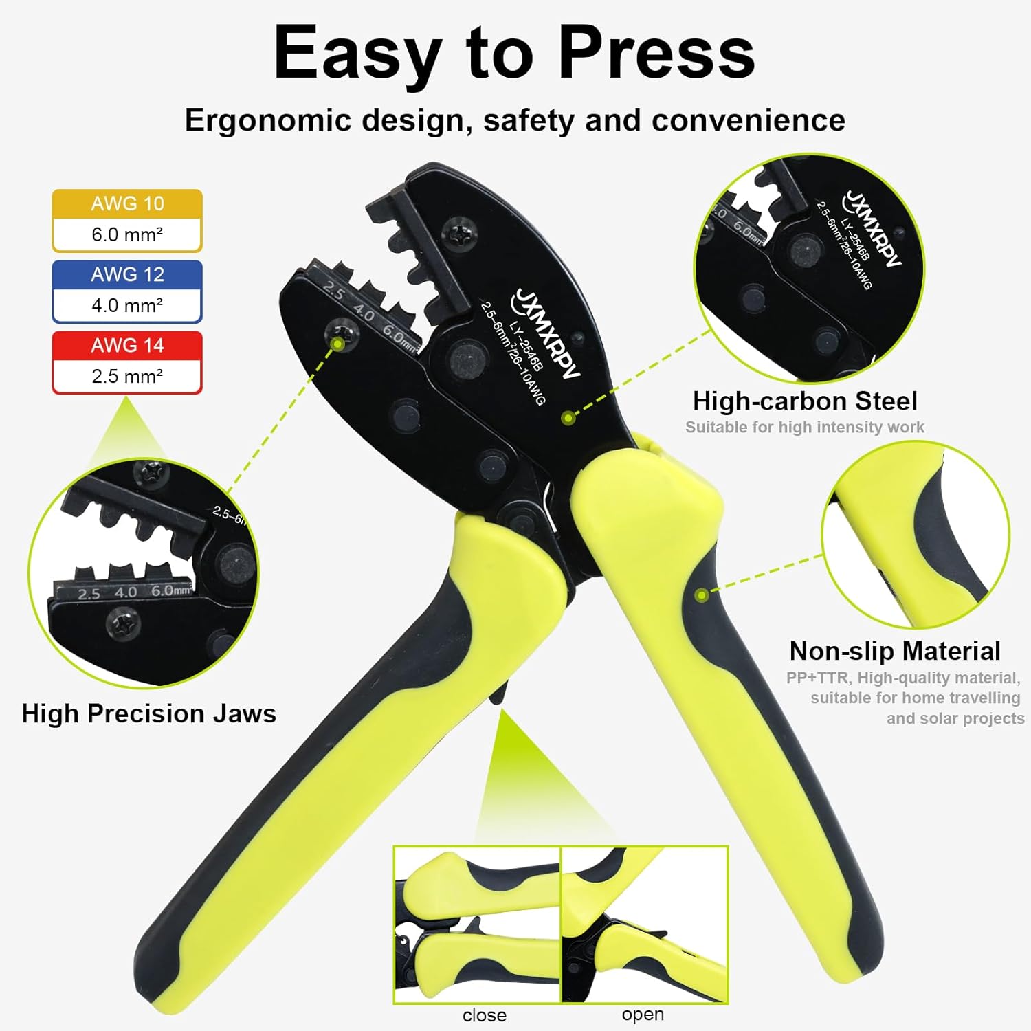 2 to 16 Y Branch Parallel Adapter and Solar Crimper Stripper Tool Kit