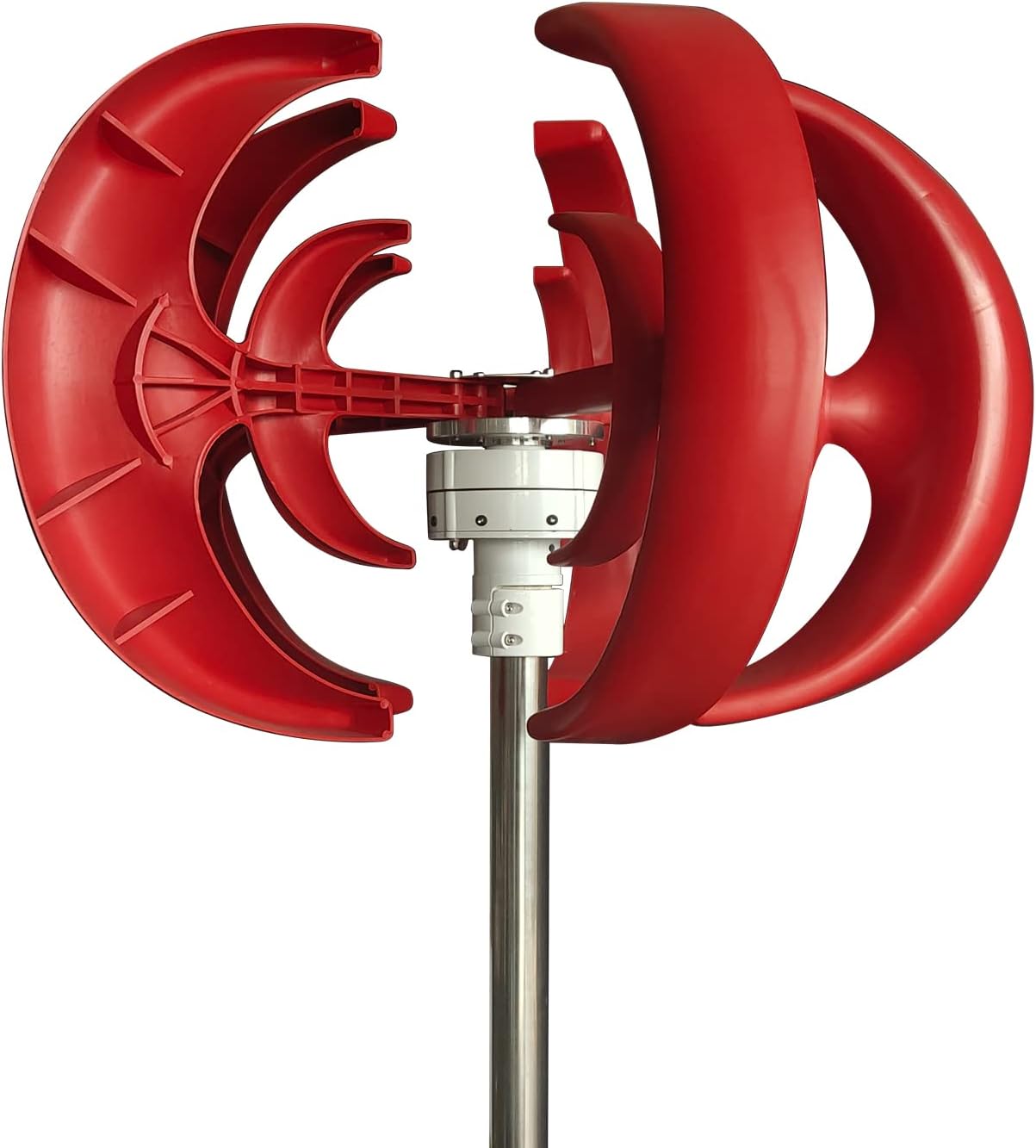 1000W-6000W Vertical Axis Wind Turbine, 12V-220V Alternative Energy Generator Small Windmill Free Energy with Controller