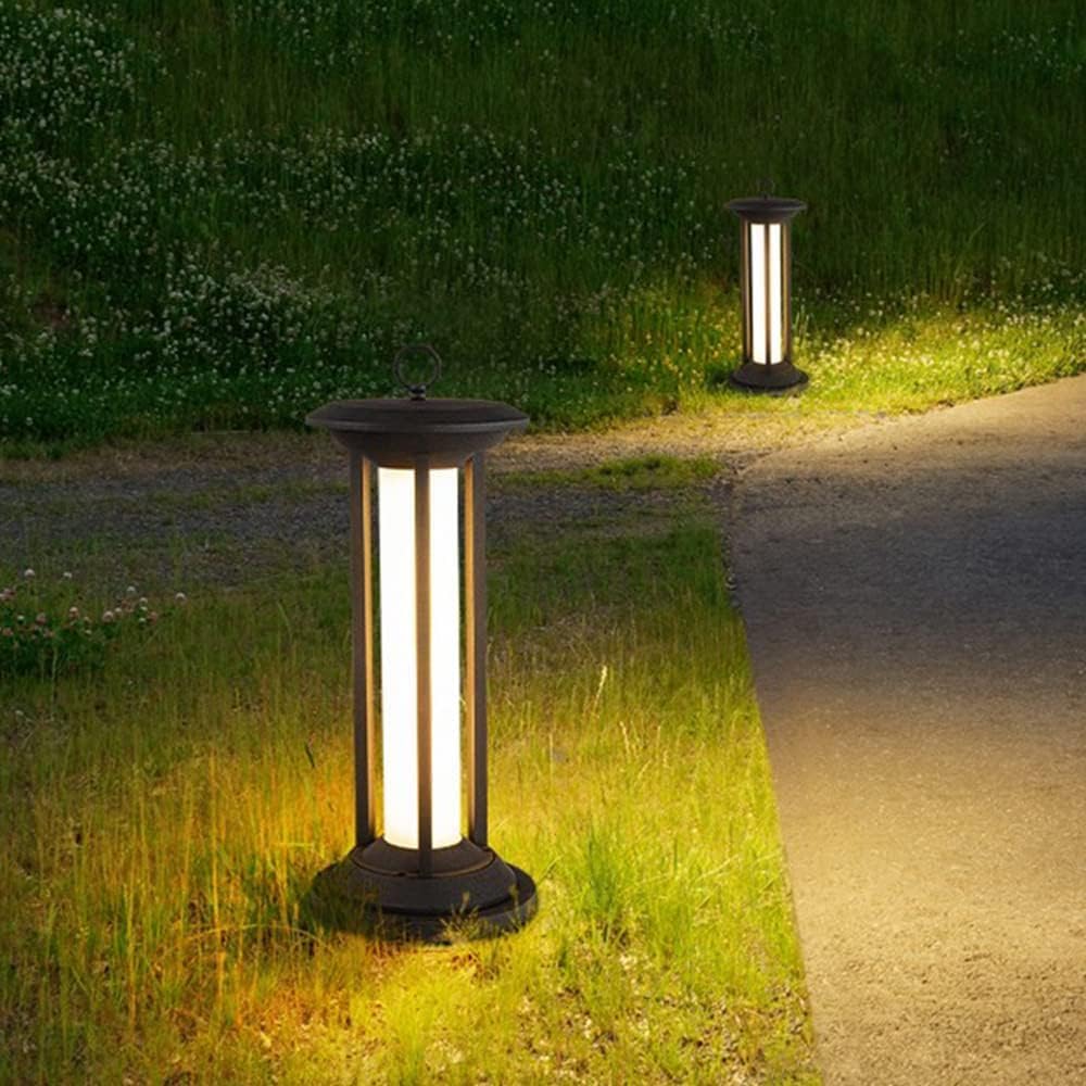 Modern Waterproof Outdoor Garden Lights - Landscape Pathway Floor Lamps for Patio, Yard & Living Room - Stylish, Durable Lighting Fixture for Exterior Spaces