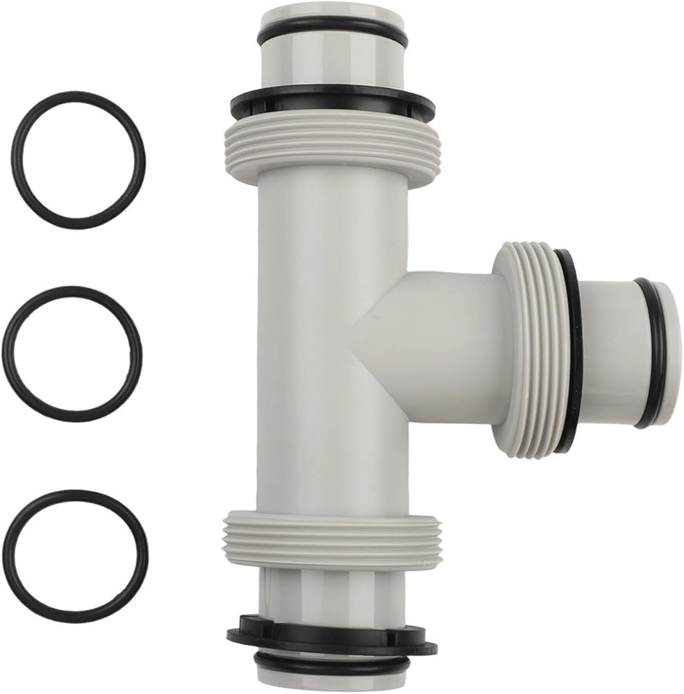 Replacement for Intex Split Hose-Plunger Valve-Pool Parts 1.5inch Tee T-Joint