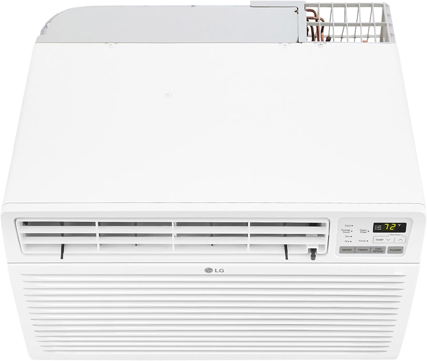 LG 14,000 BTU Through the Wall Air Conditioner, 230/208V, Cools 700 Sq.Ft. for Bedroom, Living Room, Apartment, Electronic Control with Remote, White