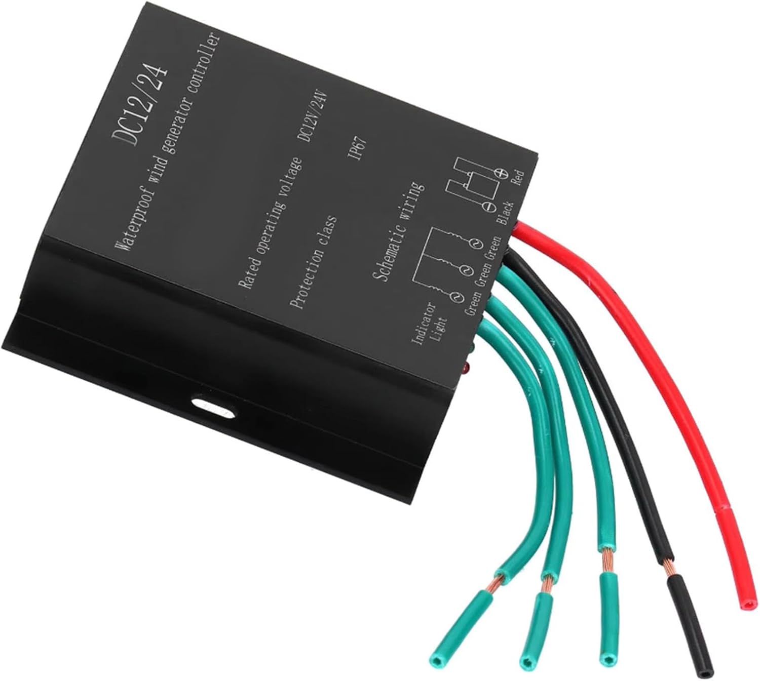 220V,HYZHANHONG 12V 24V 48V 8000W MPPT Wind Turbine Battery Charge Controller IP67 Waterproof Wind Charge Controller for Wind Power Generation System