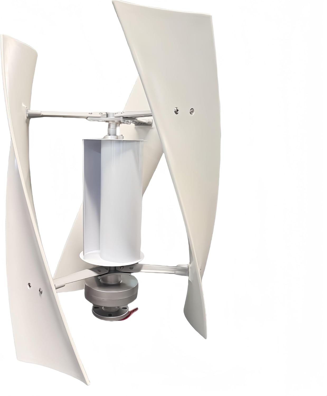 12000W Wind Turbine Generator, 3 Blades Vertical Axis Wind Turbines Generator Kit for Home Hybrids Streetlight Use Electromagnetic Electricity Producer Equipment (220V)