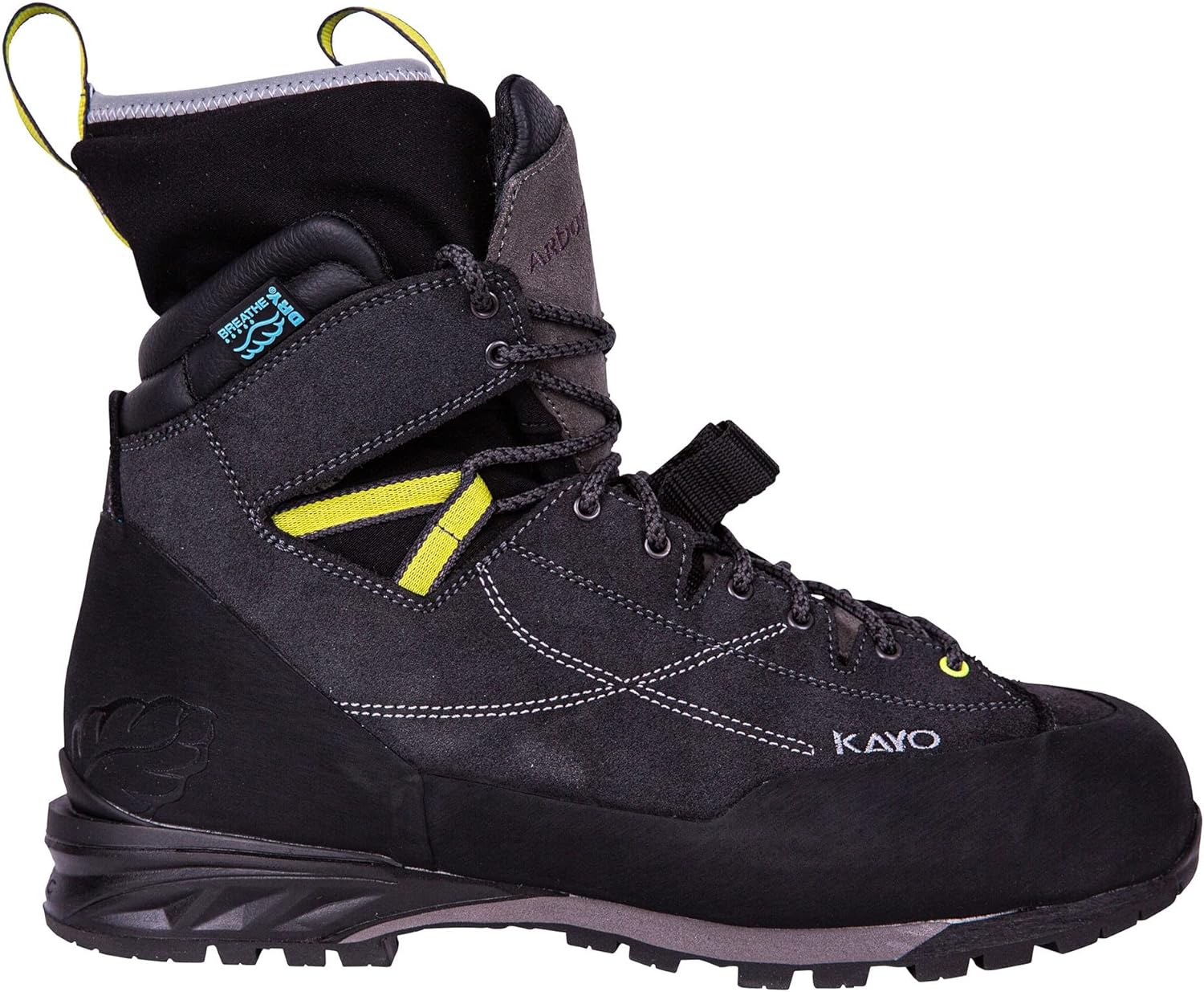 Kayo Chainsaw Boots - Charcoal - Size 9
