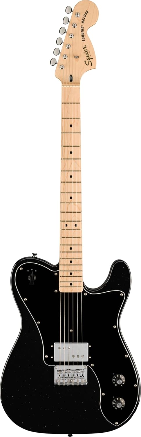 Paranormal Esquire Deluxe, Maple Fingerboard, Black Pickguard, Metallic Black
