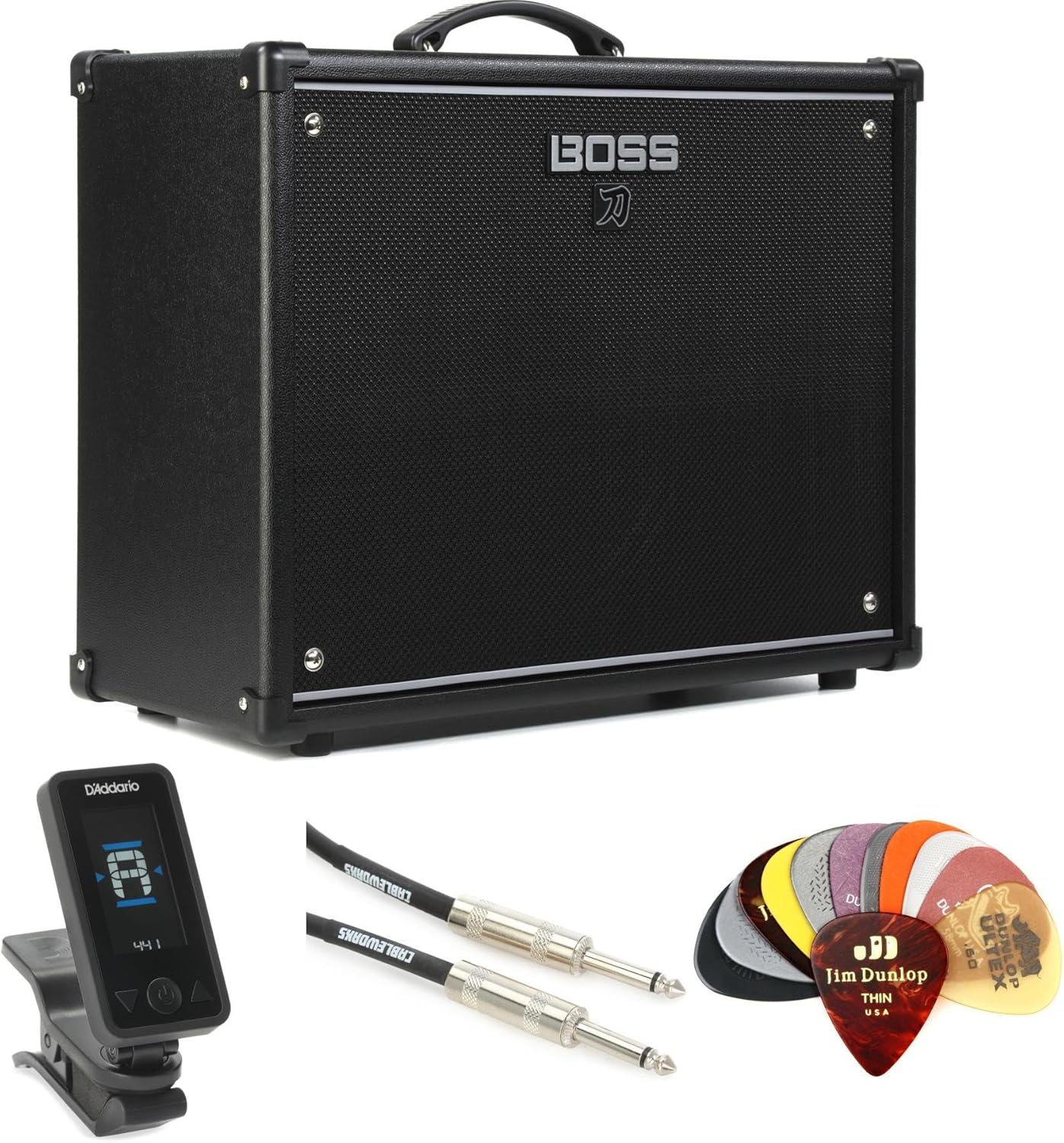 Boss Katana-100 Gen 3 100-watt 1 x 12-inch Combo Amplifier Essentials Bundle