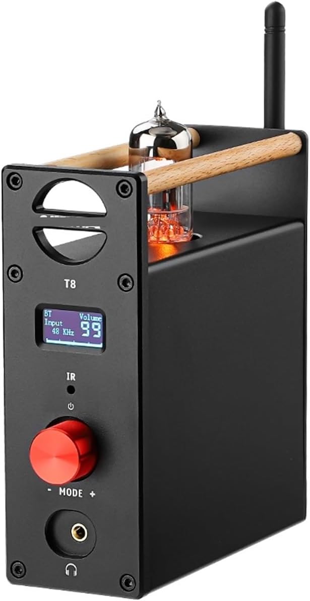T8 Audio Tube Amplifier preamplifier decoder HiFi preamplifier Headphone Amplifier U DAC Optical Fiber coaxial Input