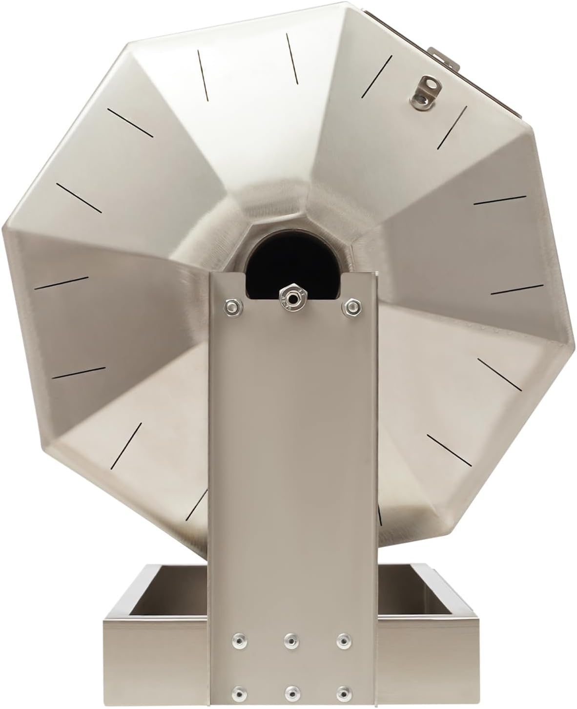 Coffee Bean Roaster, 14.5L/3.83Gal Electric Coffee Bean Baker Peanut Roaster Stainless Steel Electric Peanut Roaster Commercial Automatic Rotary Gas Burner Drum Roaster Machine for Home Restaurant