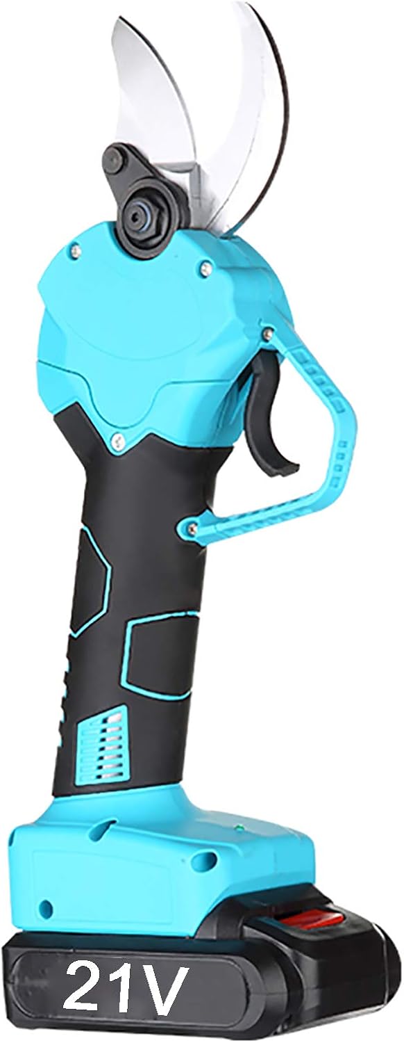 Electric Pruning Shears Electric Garden Scissors Cordless Electric Scissors, Lithium Battery-powered Tree Branch Pruning Shears 25 / 30mm Cutting Diameter 6-8h Working Time Long Life Gardening Shear
