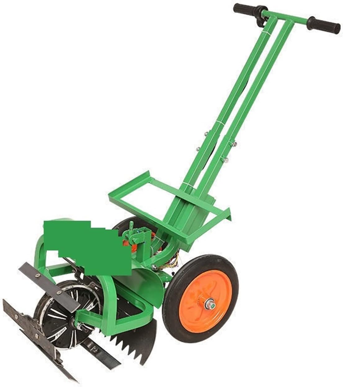 Cordless Electric Lawn Trimmer, Electric Lawn Mower Small Multifunctional Household Electric Lawn Mower Hand-held Electric Lawn Mower Tiller Lawn Mower Lightweight Low Noise Easy t