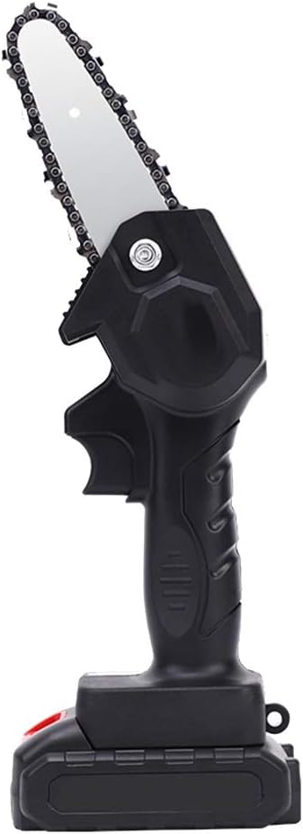 Household Lightweight Electric Hand Saw, Rechargeable Battery Powered, Chainsaw for Tree Branch Wood Cutting (Size : 24TV-1 Battery) ()