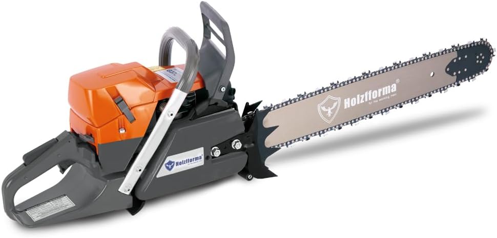 Farmertec 71cc G372 Holzfforma Gasoline Chain Saw Power Head 50mm Bore With 20inch bar and chain Normal Handle Bar All Parts Are Compatible With NH872 Chainsaw