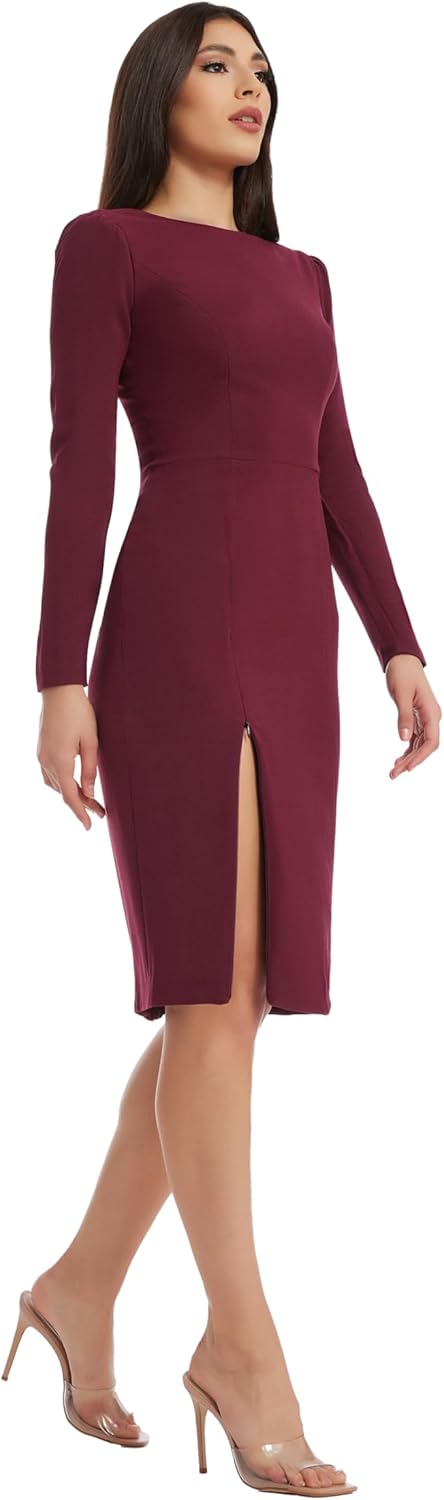 Dress the Population Womens Nadia Bodycon Midi Dress
