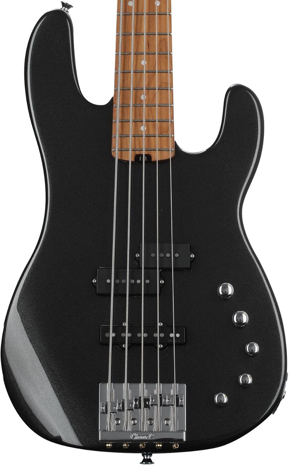 Charvel Pro-Mod San Dimas Bass PJ V - Metallic Black