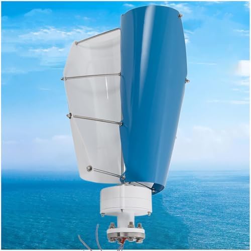 12000W Vertical Axis Wind Turbine Generator Kit - High Efficiency with Magnetic Levitation Technology for Marine & Home Use, Renewable Energy Solution for Off-Grid Power