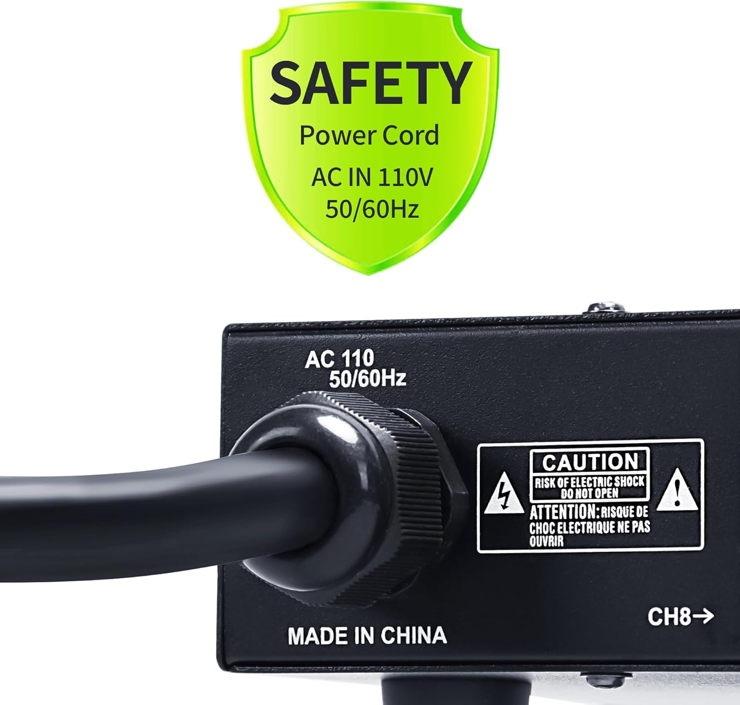 LED 10 Outlet Power Sequencer Conditioner, 3000W Rack Mount professional audio digital power controller voltage regulator w/voltage readout, USB, big digital display, home theater stage/studio use