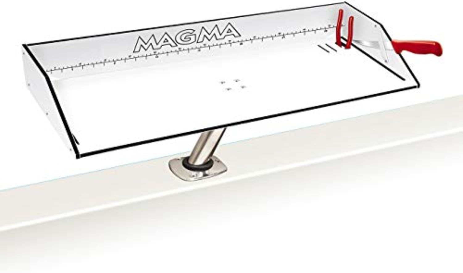 Magma Products Combination Bait/Filet Mate and Levelock Rod Holder Mount
