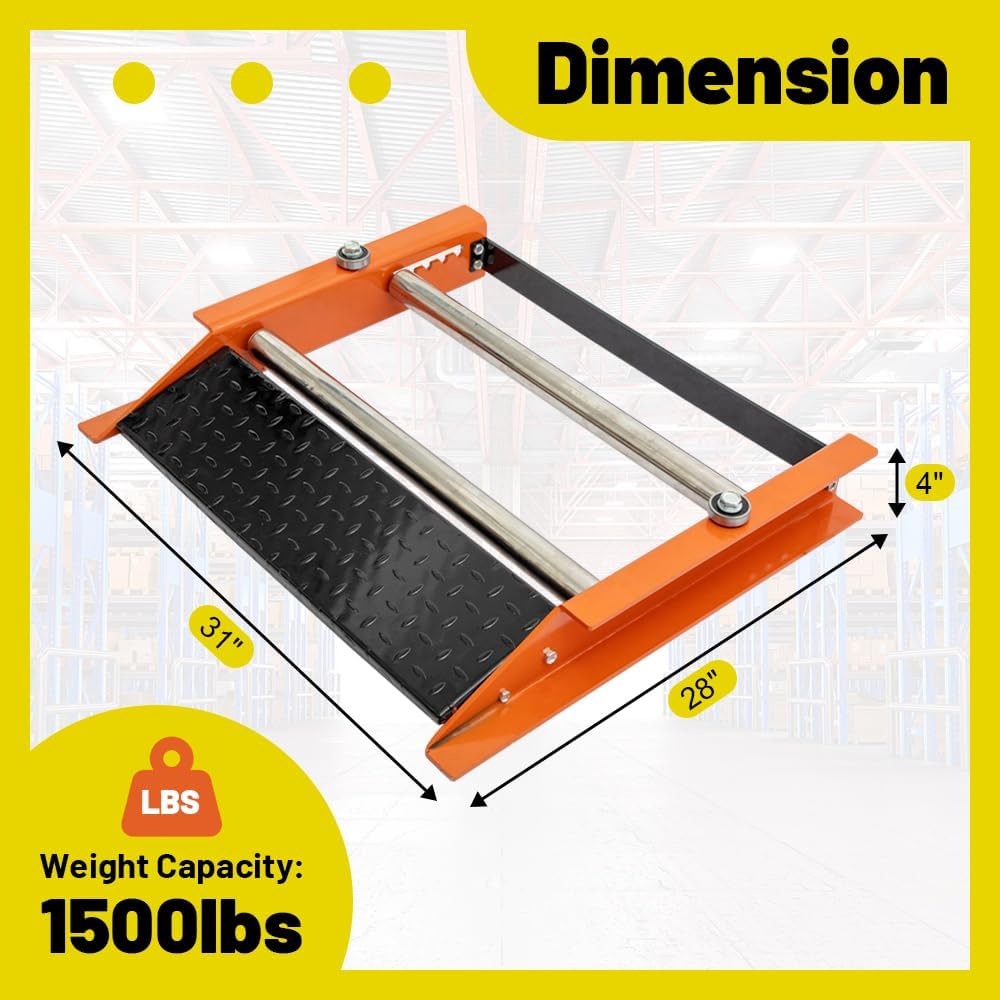 Yeeoy Cable Drum Roller Reel Dispenser, Heavy Duty Cable Roller Stand Unwinder for Reels max 28