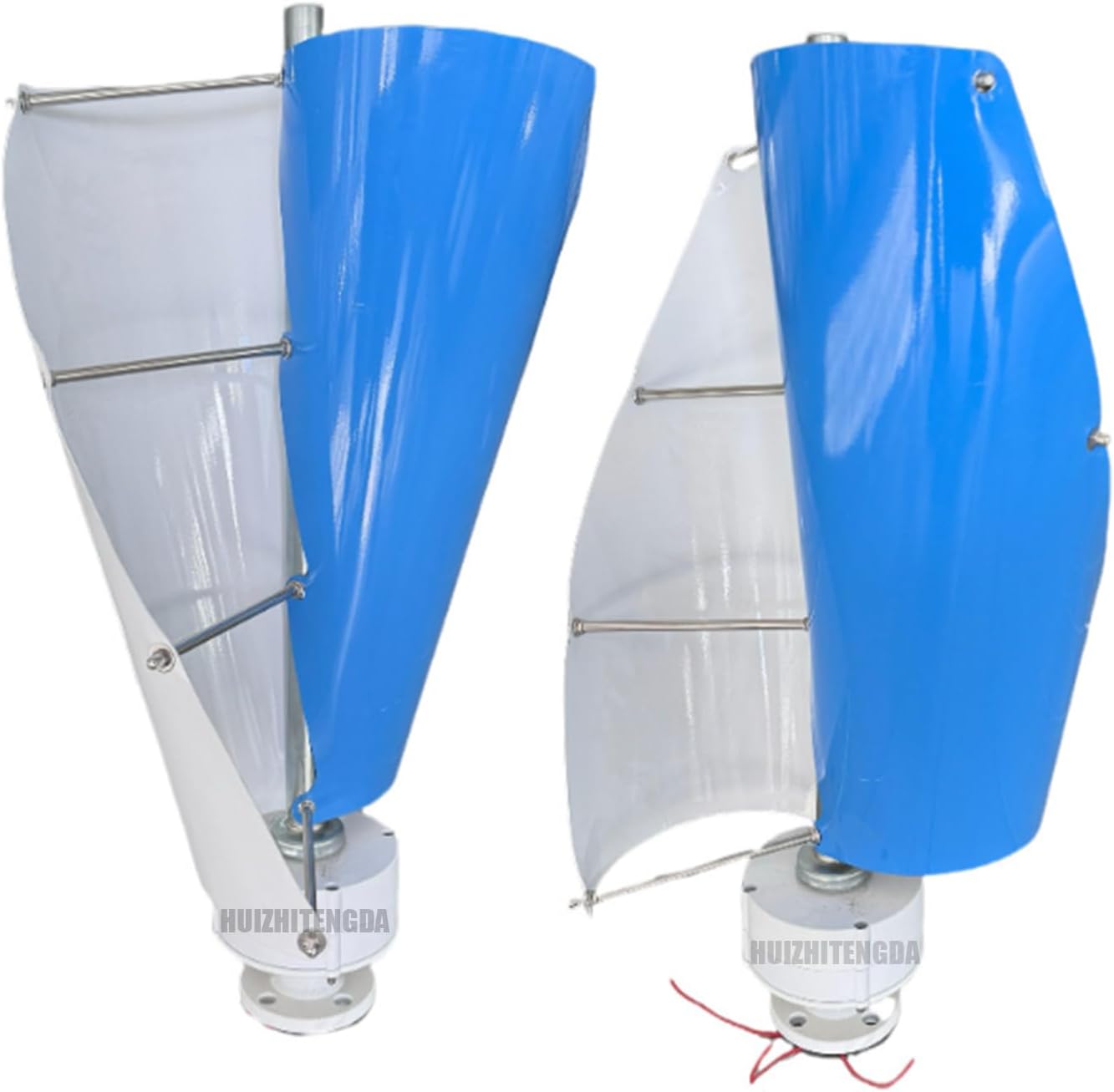 5000W Low Noise Low Start Wind Speed Wind Turbine Generator,12V 24V 48V with Controller Applicable to Wind and Solar Power Generation Systems