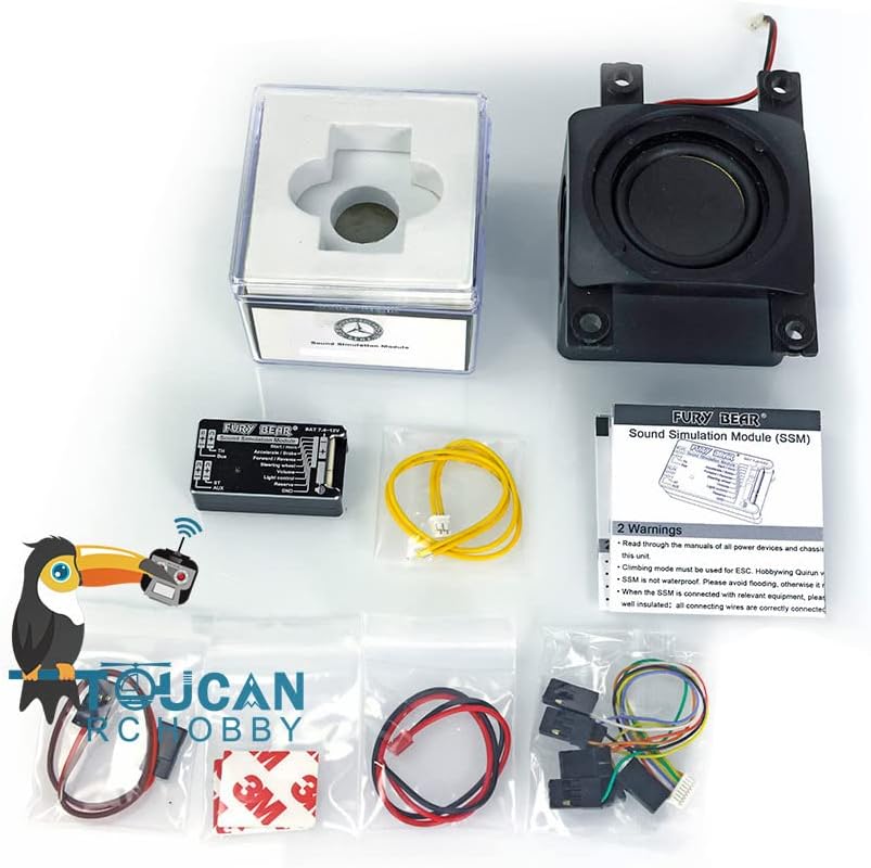 Sound Module System for 1/14 Scale Lesu Fh750 Rc Tractor Trailer Truck Car DIY Model