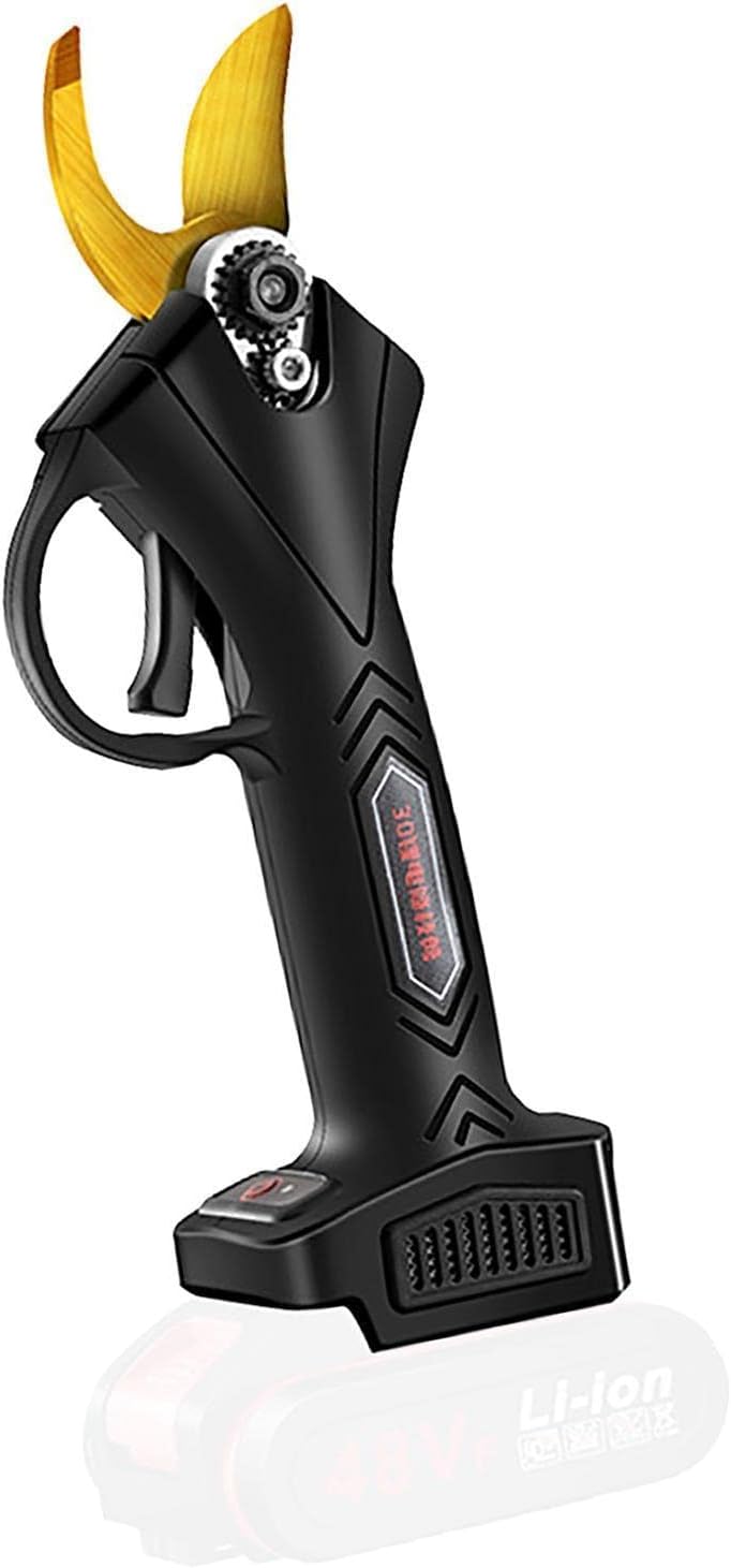 Electric Pruning Shears Professional Gardening Clippers and Tree Branch Trimming Plants Bonsai Lawn Electric Pruning B