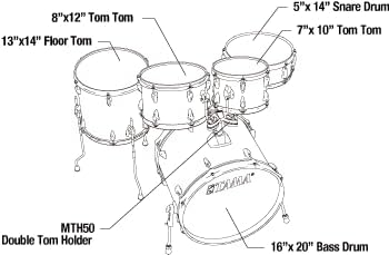 Tama Imperialstar Complete Drum Set - 5-piece - 20