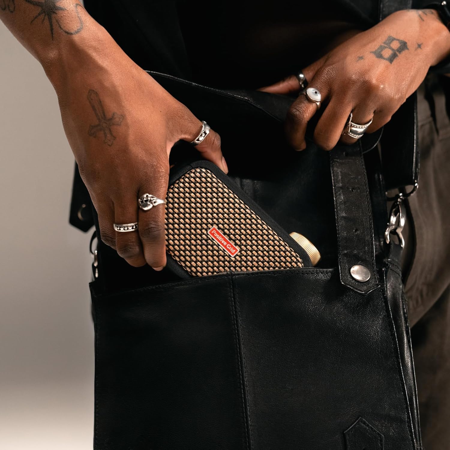 Positive Grid Spark GO + Spark Link Bundle – 5W Ultra-Portable Smart Guitar Amp & Bluetooth Speaker with Smart App for Electric Guitar, Acoustic or Bass