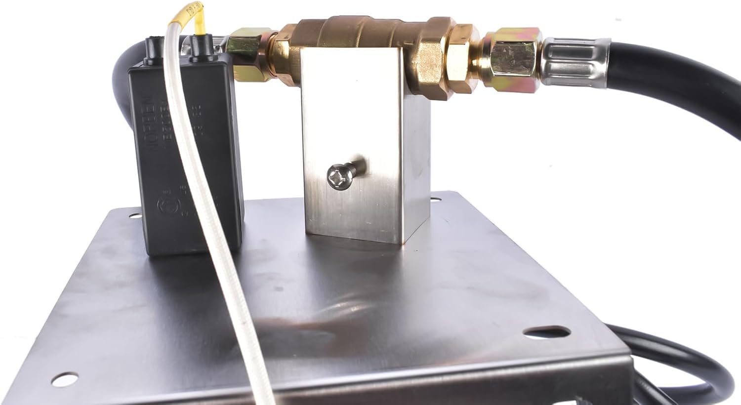 Drop-in Fire Pit Pan, Rectangular Stainless Steel Fire Pit Burner Kit, Propane Gas Fire Pan 120,000 BTU with H-Burner for Indoor or Outdoor Use (Rectangular, 24 x 8 inch)