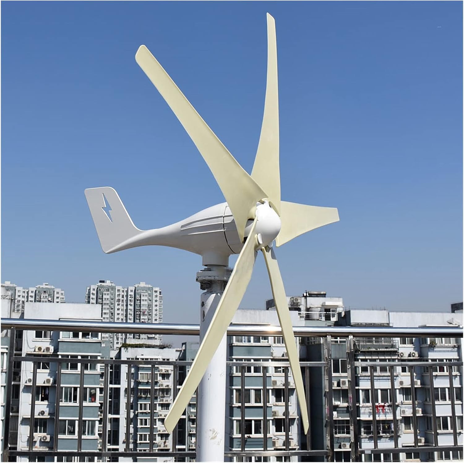 Wind Generator, 3000W 5 Blades Free Energy Windmill 12V 24V 48V Wind Power Small Wind Turbine Generator MPPT Controller For Home Use,for Home, Farm, RVs, Boats(Wind Turbine,48V_5 BLADES)
