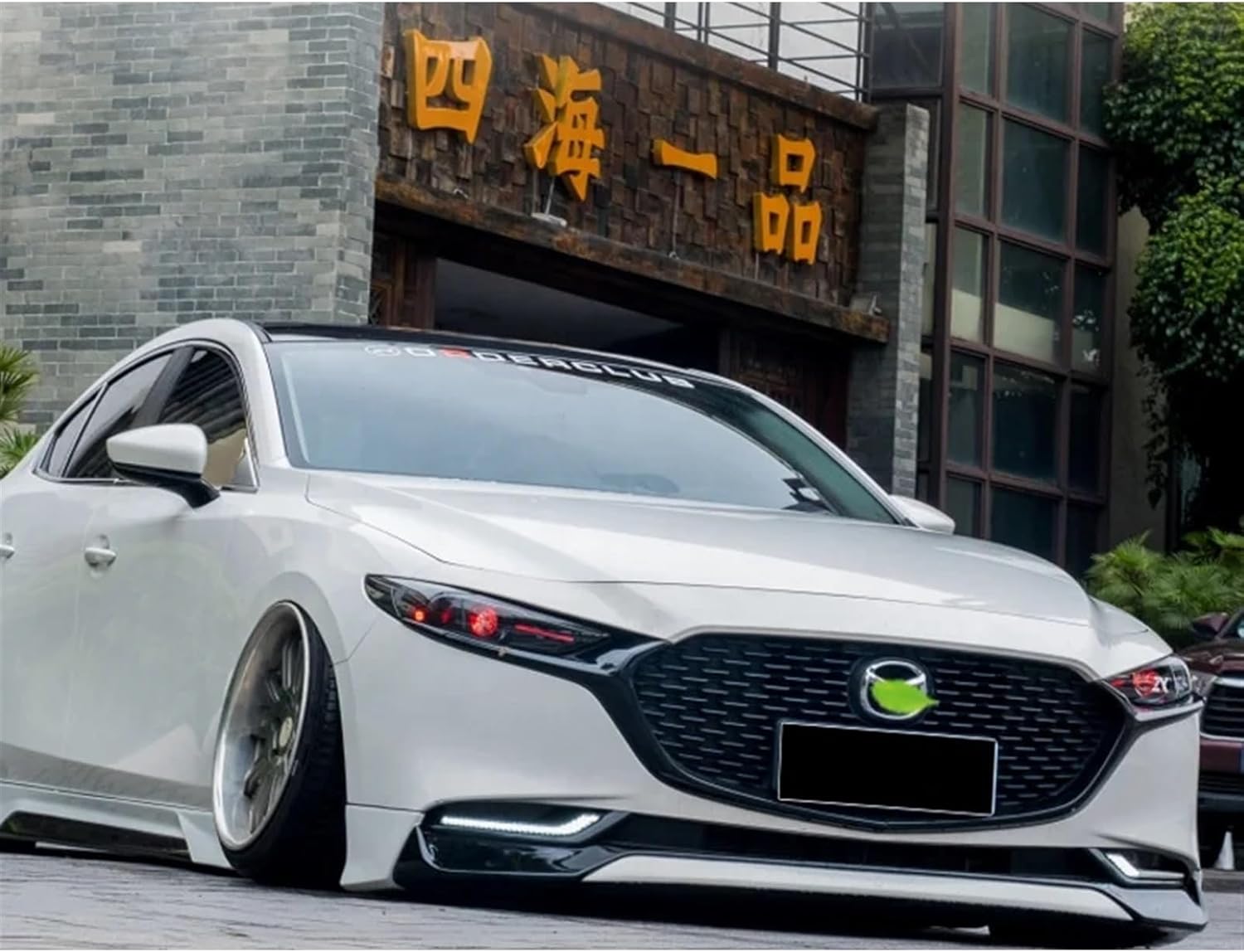 Car Body Kit Compatible For Mazda 3 Angkersela 2020-2021 Front Lip Rear Lip Side Skirt Other Accessories