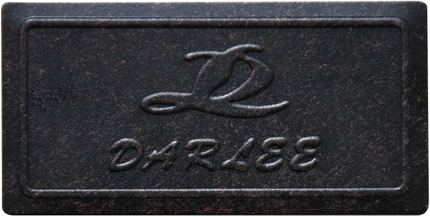 Darlee Signature 64 X 64 Inch Counter Height Propane Fire Pit Bar Table Antique Bronze