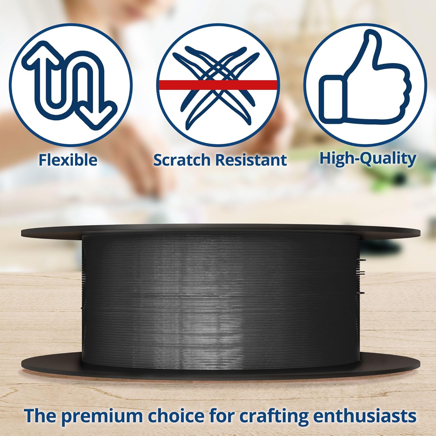 Soft Touch Wire .024 Dia. 1000 Ft. 49 Strand Premium Satin S