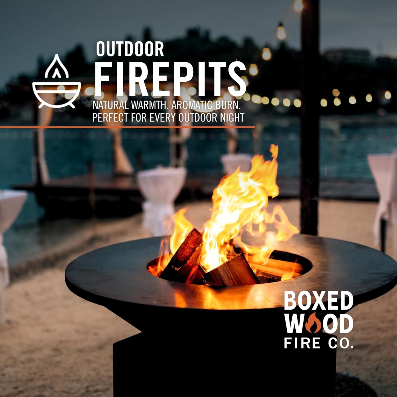 Piñon & Juniper Aromatic Firewood Box, Approximately 34 Pounds (1.5 Cubic Feet), Logs Measure Between 8-14 Inches