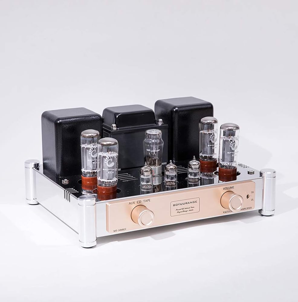 BoyuuRange MT-34 MKII EL34 Tube Hi-Fi Intergrated Amplifier Push-Pull