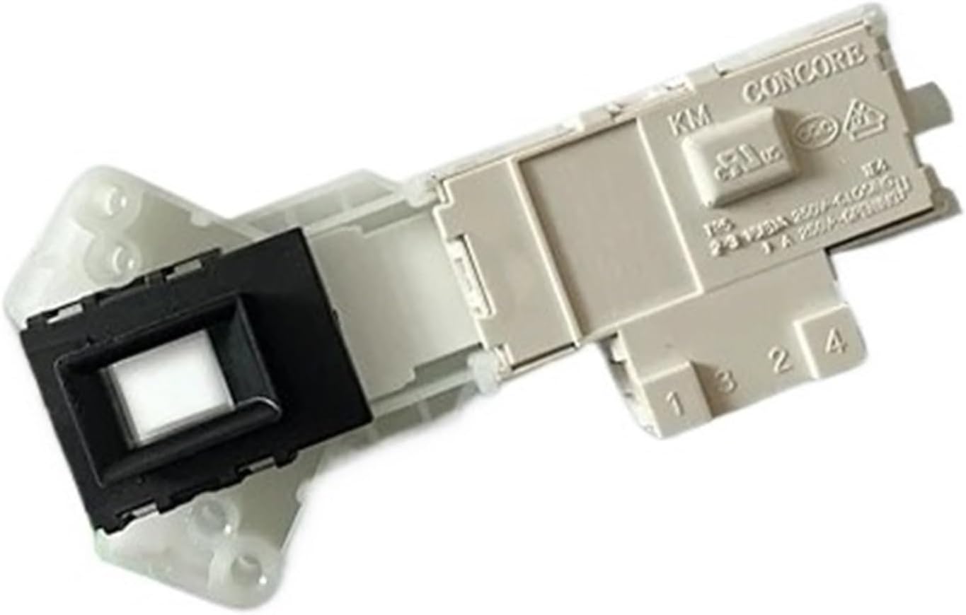 Drum Washing Machine Electronic Lock Micro, Compatible For LG, Delay Door Lock Door Switch Door Buckle Hook Assembly(6601EN1003D)