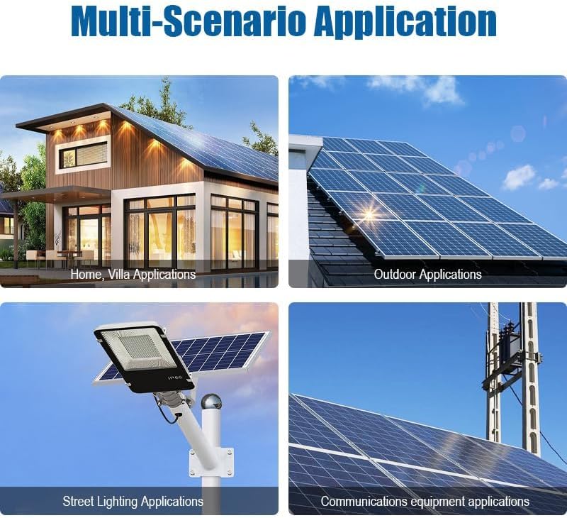 3600W Hybrid Solar Inverter All-in-One, 24V to 110V/120V Pure Sine Wave with 120A MPPT Controller, 98% Efficiency, Off-Grid Home RV Backup by Busbyr