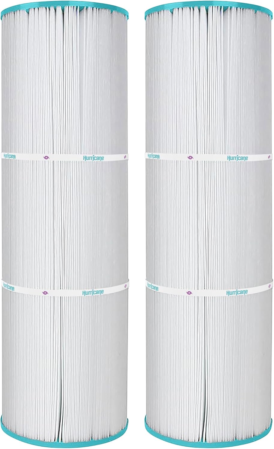 Hurricane Filters HF5397-01 2 Pack Advanced Spa Filter Cartridge - Replacement for PLB-S-100, Unicel C-5397, Filbur FC-2792, Rainbow, Waterway, Leisure Bay S2/G2 Spa 100