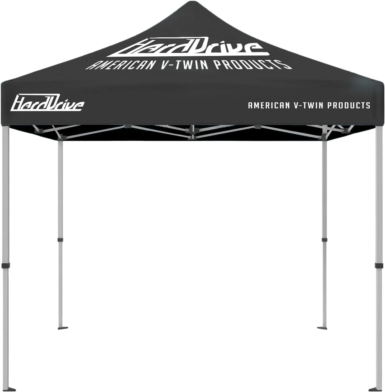 Canopy 10X10 Tent Black W/White Logo