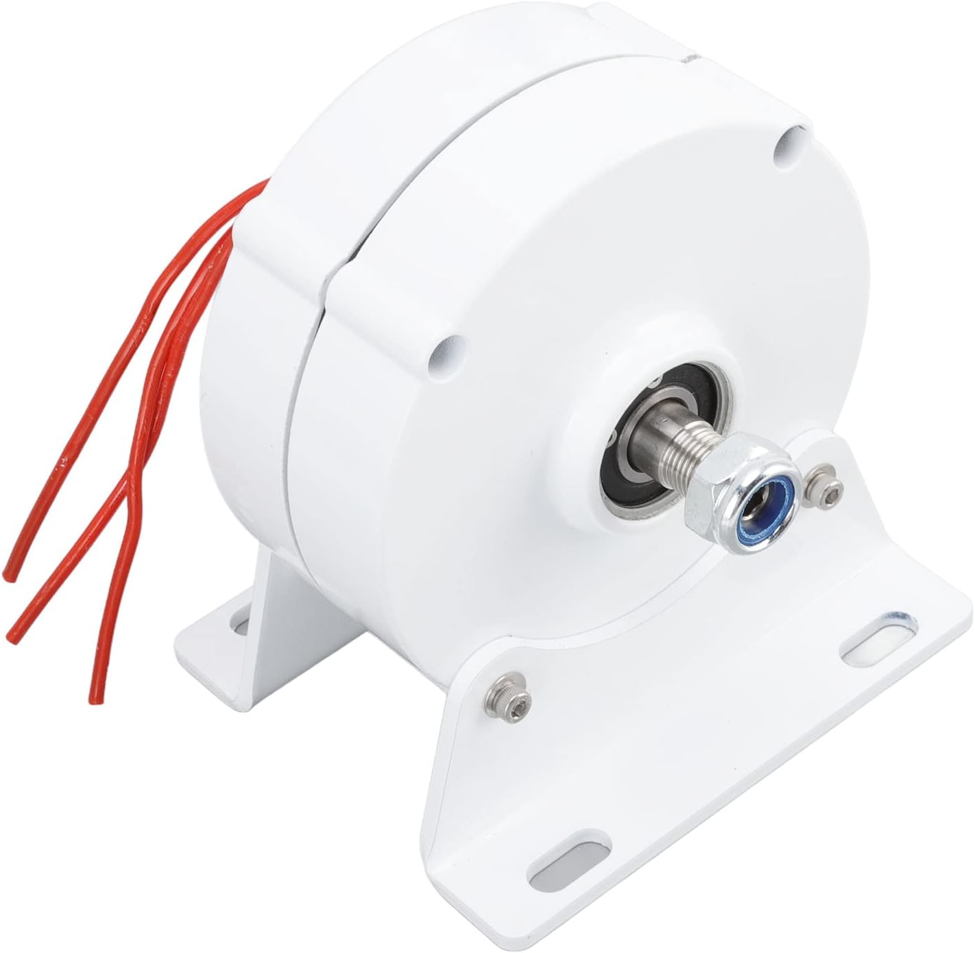 Shipenophy 200W Permanent Magnet Alternator Three Phase AC Generator Rare Earth NdFeB High Efficiency with Aluminum Alloy Shell for Wind Turbine DIY (48V)