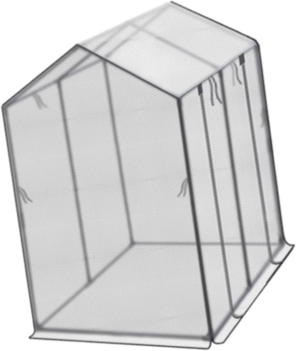 MYCENSE Mini Greenhouse Garden Nursery Plant Cover Accessories Protection Easy Assembly for Outside Vegetables Gardening Germination, 120cmx60cmx135cm