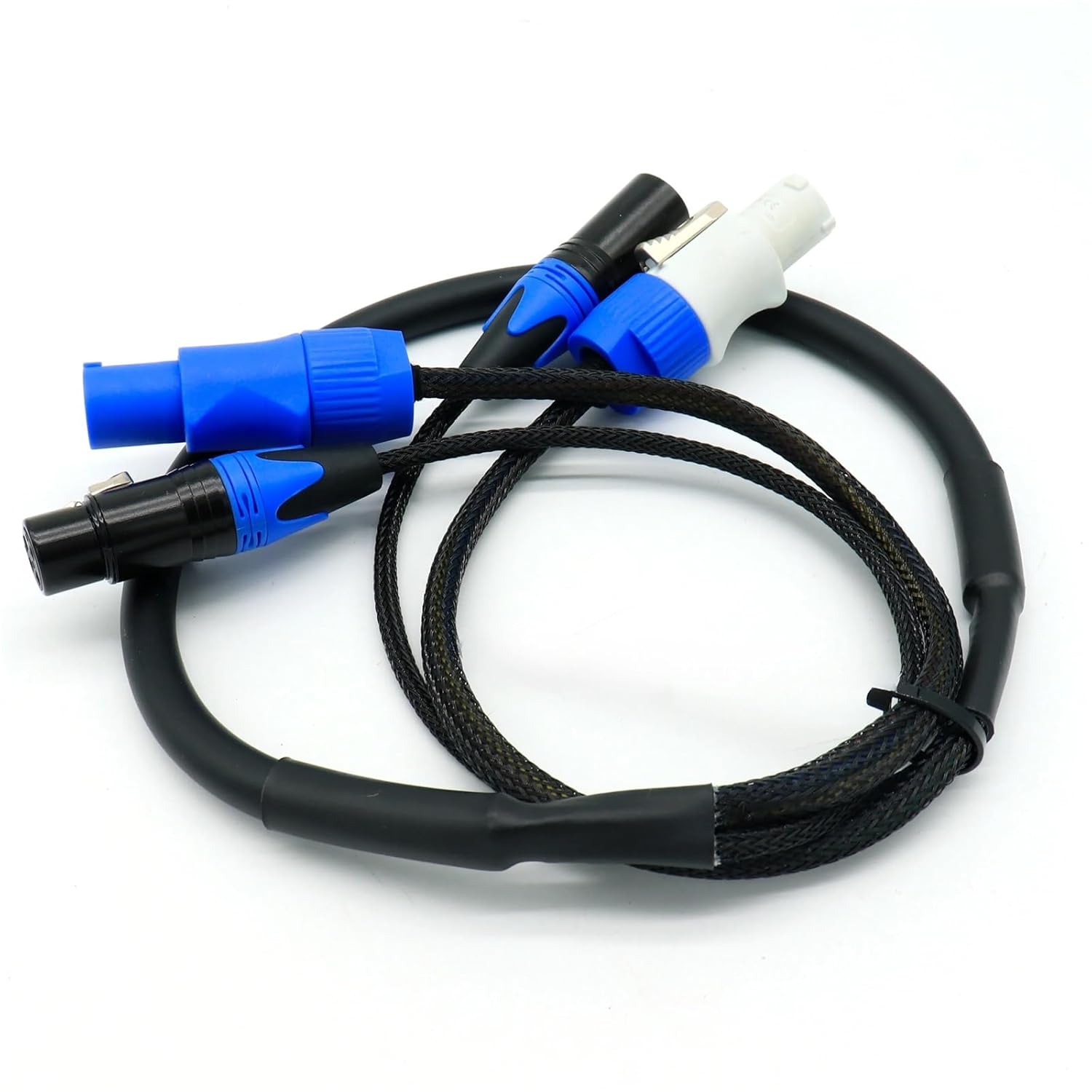 DMX Power Cable Combo XLR Signal Line for Stage, Wedding, DJ & Disco(5)