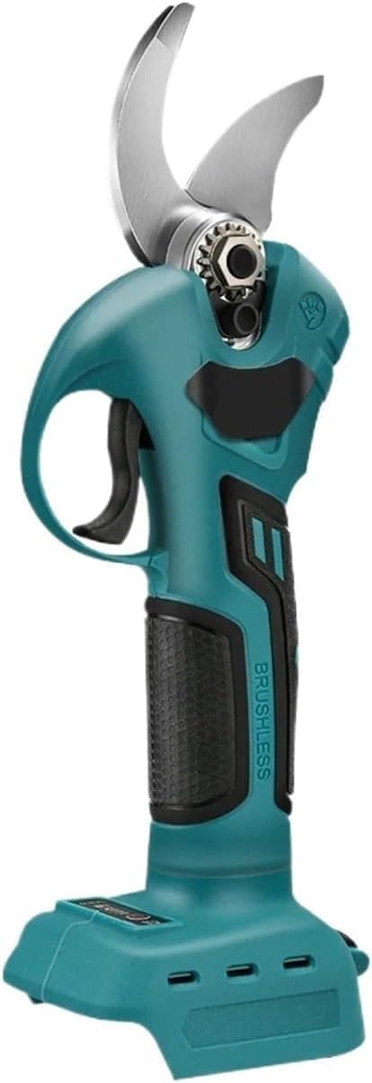 30MM Brushless Electric Pruner Pruning Shear Fruit Tree Bonsai Pruning Branches Cutter Power Tools for 18V Battery for Tree Trimming Branch Cutter(1 Battery)