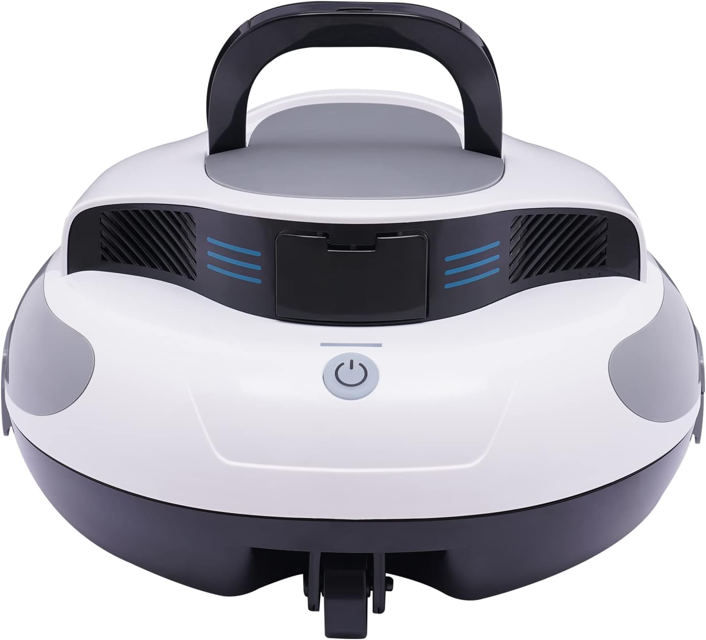 Robotic Cordless Pool Vacuum Cleaner， for Above Ground Pools with Powerful Dual Brushless Motors,Self-Parking, Automatic Robot Cleaners for Inground Flat Pools up to 807ft²,75 Mins Runtime,