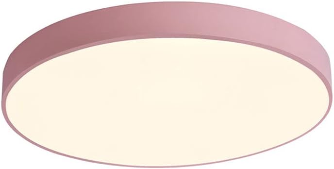 Modern Wrought Iron Round Ceiling Lamp,Flush Mount Ceiling Light,Three-Tone Ceiling Light,LED Energy-Saving Flat Light,Home Interior Decoration Lighting Fixture