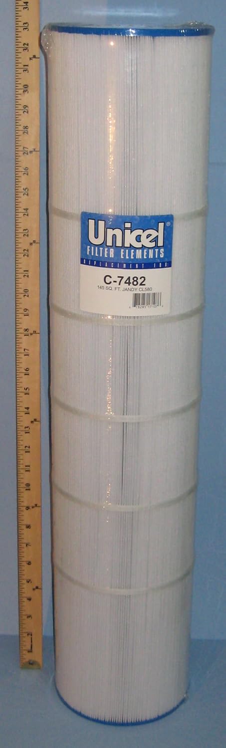 Unicel C-7482 Replacement Filter Cartridge for 145 Square Foot Jandy CL580