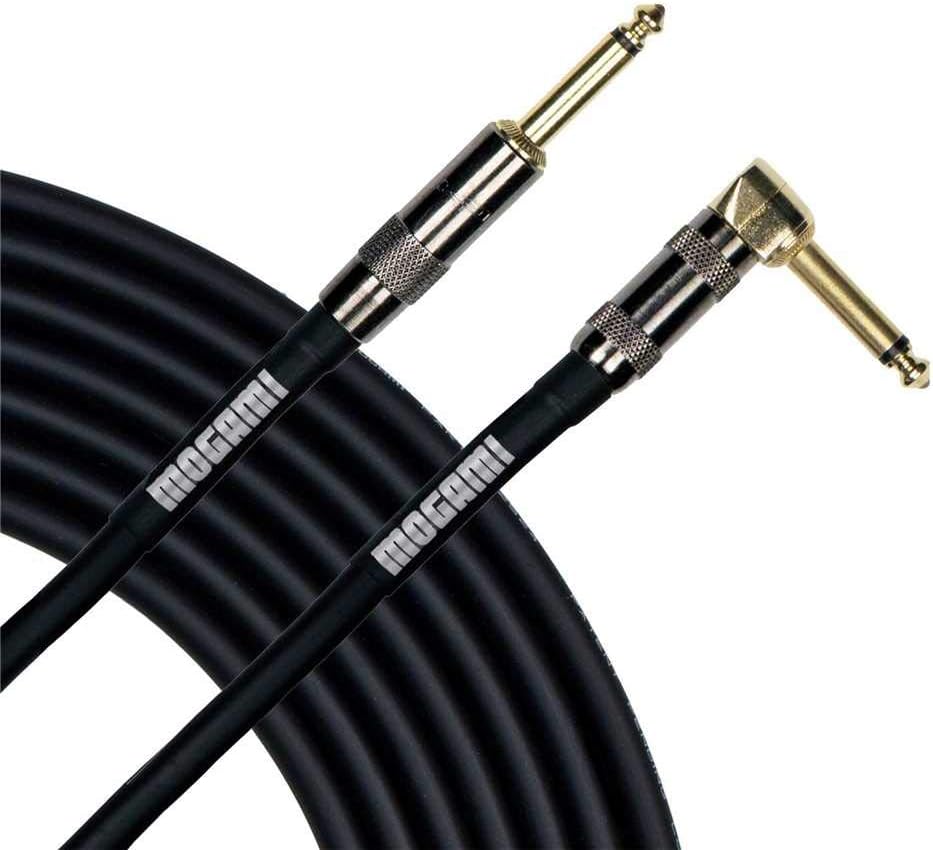 Mogami Platinum Guitar 12R, Straight to R/A Ends 12 feet