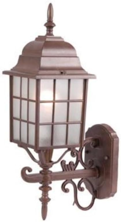 Acclaim 5301BW Nautica Collection 1-Light Wall Mount Outdoor Light Fixture, Burled Walnut