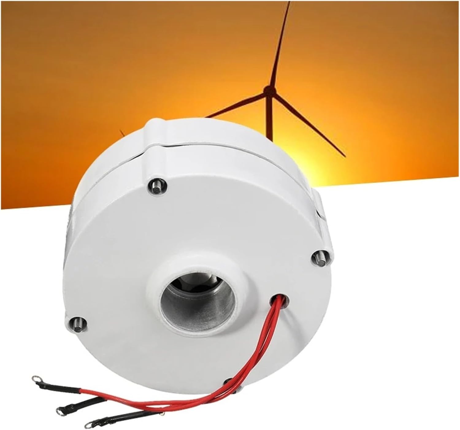 6000W 12V 24V DIY 3 Phase Brushless Electric Wind Power Turbine Generator Permanent Magnet Generator tor Motor Industrial Energy(12V)