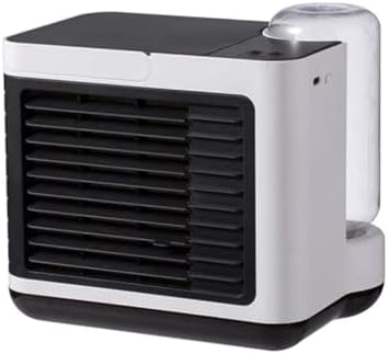 Portable Air Cooler, 3-in-1 Mobile Air Conditioner, Humidifier & Purifier with 3 Speeds, Desktop Fan for Home, Office, Travel & Dorm